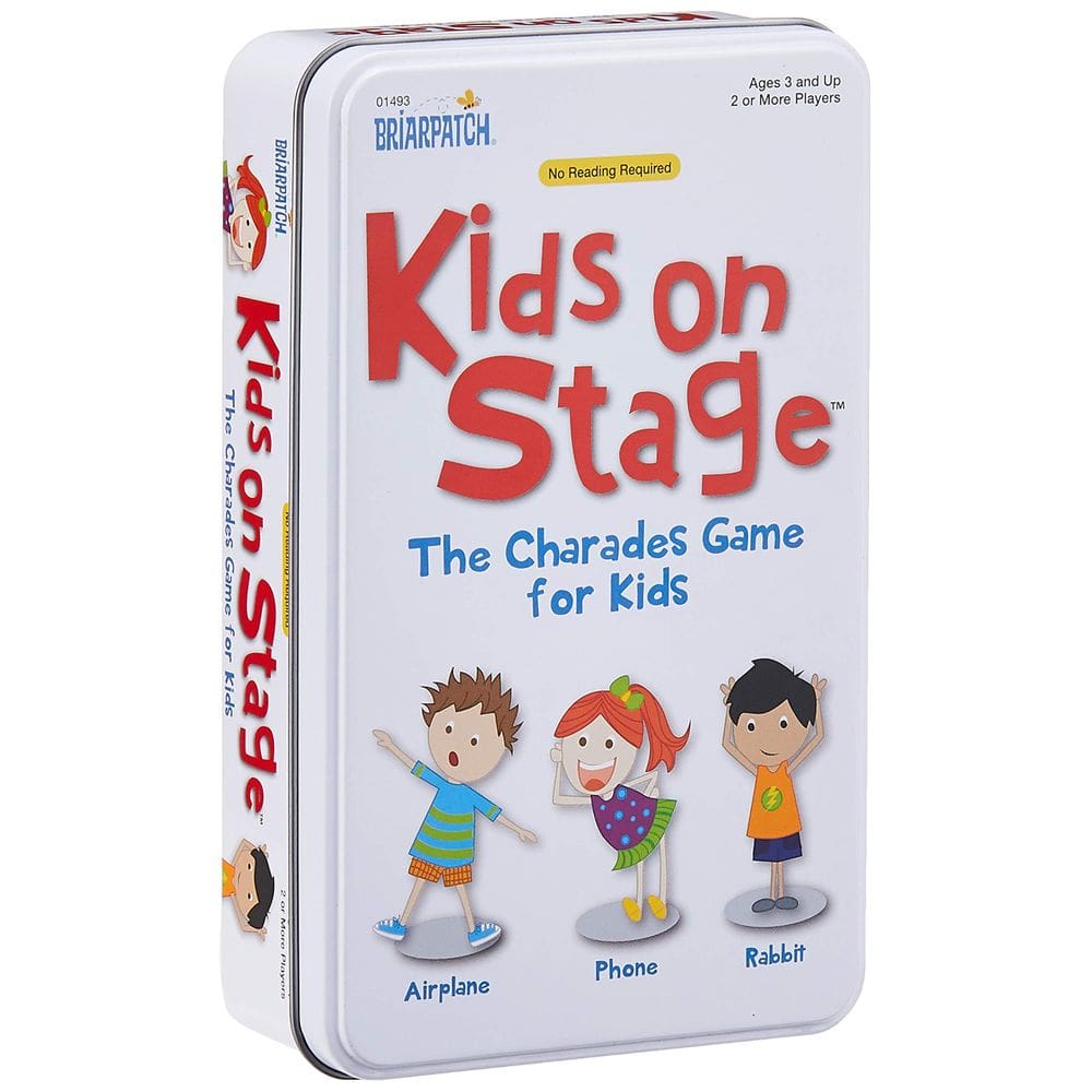 Charades Game University Games Kids on Stage Travel Tin 3+