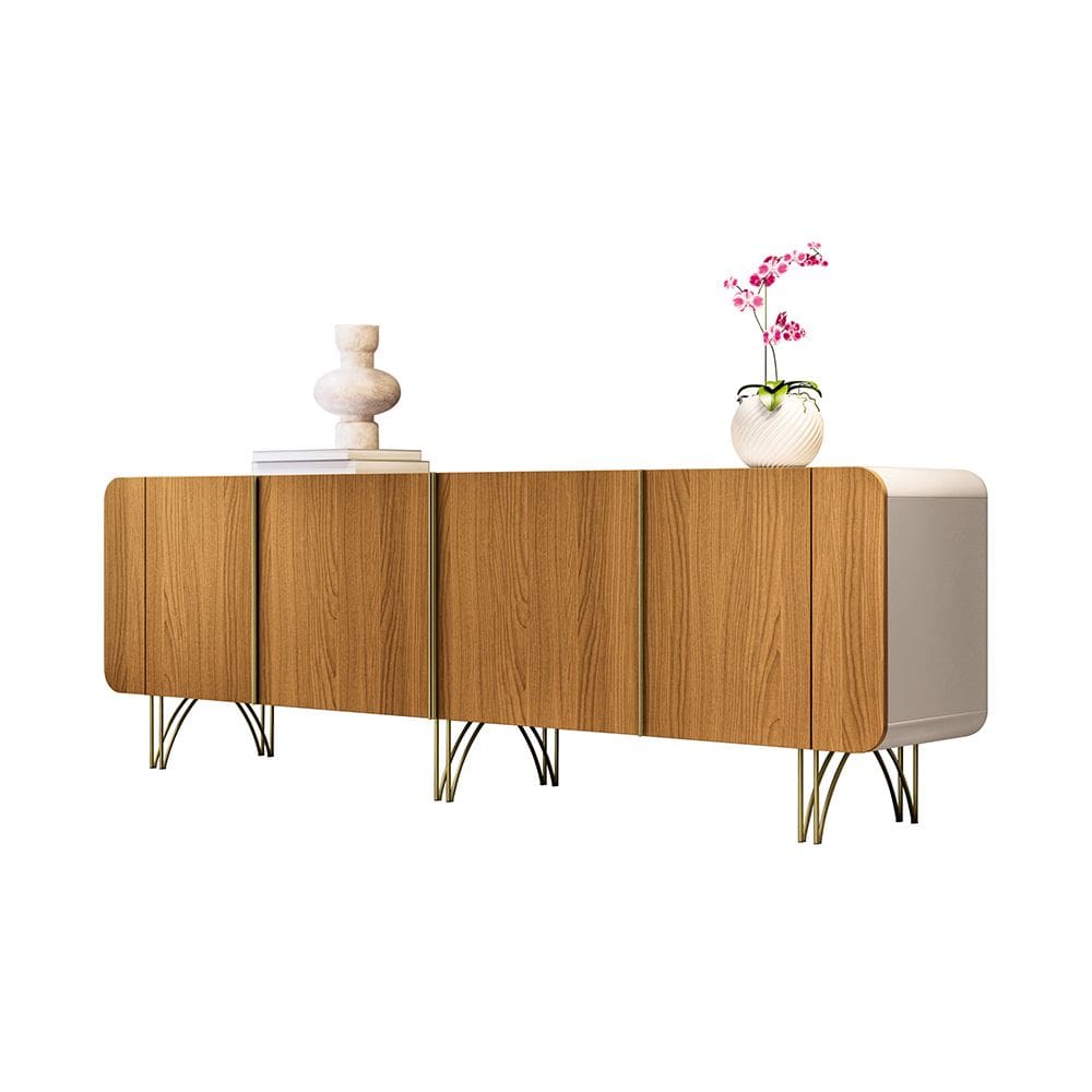 Balcão Aparador Buffet Anabelle Off H01 - D`Rossi