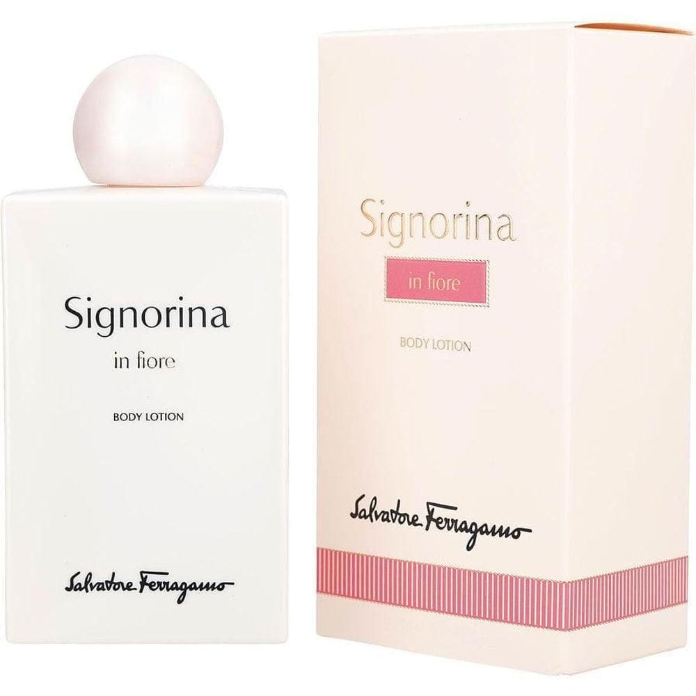 Loção Corporal Feminino Salvatore Ferragamo Signorina In Fiore 200 Ml