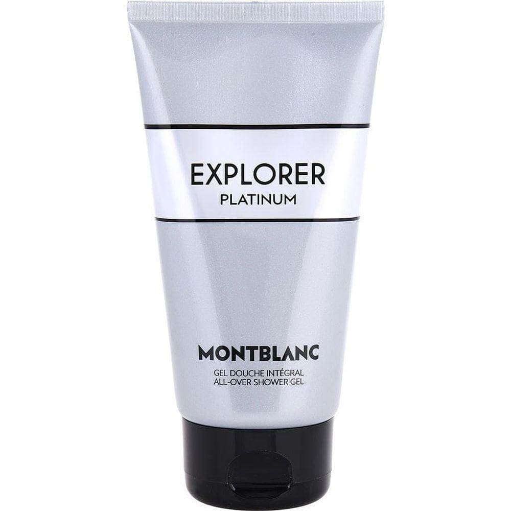 Gel De Banho Masculino Mont Blanc Explorer Platinum 150 Ml