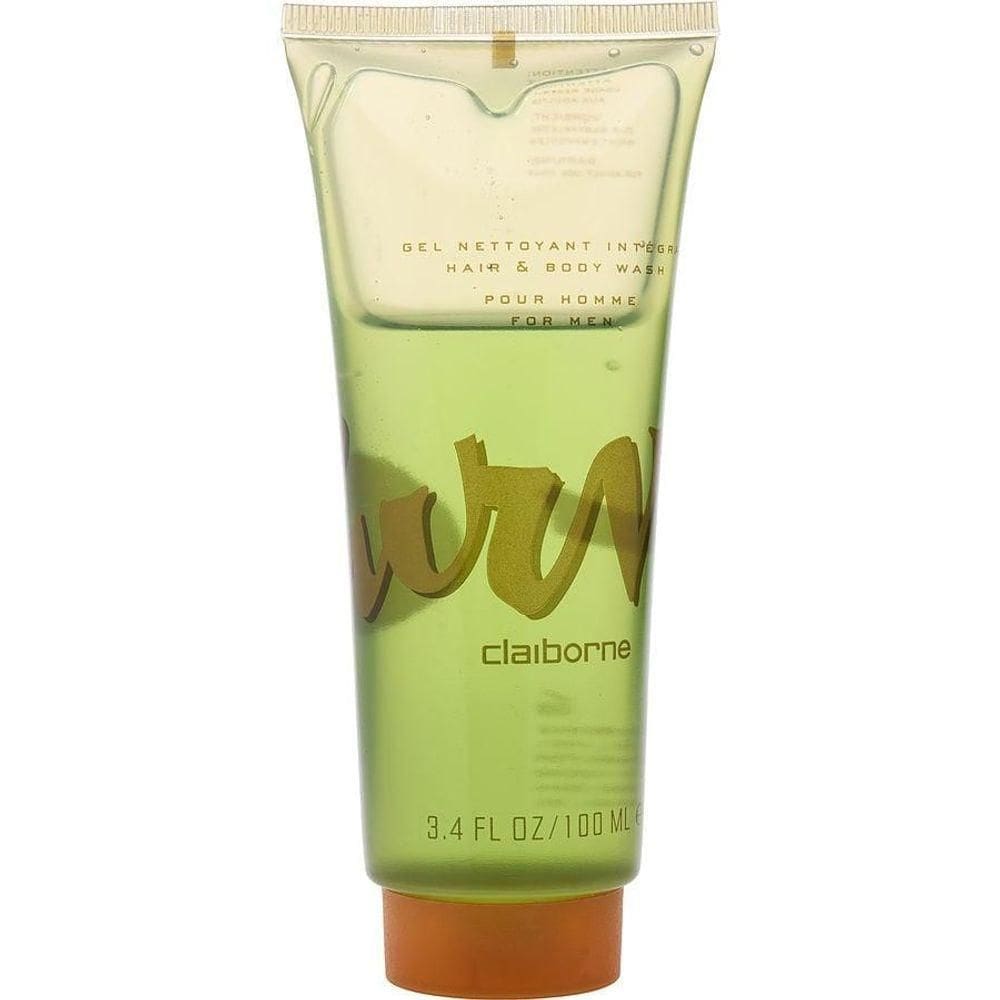 Gel De Banho Masculino Liz Claiborne Curve Lavagem Cabelo E Corpo 100 Ml