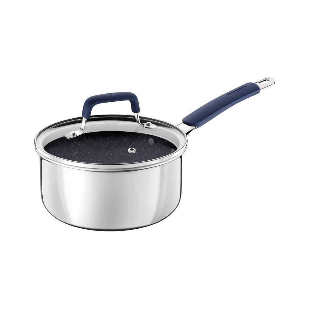 Panela Tramontina Romagna Aço Inox Alumínio Cerâmico Black Stone 16 Cm 1,5 L Tramontina
