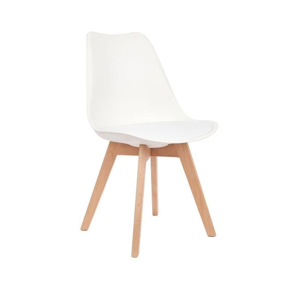 Cadeira de Design Tulip Branco para Conforto e Sofisticação