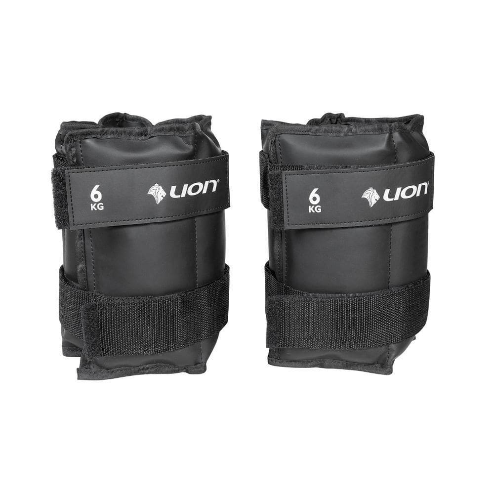Par Tornozeleira Caneleira De Peso 6 Kg Exercício Academia