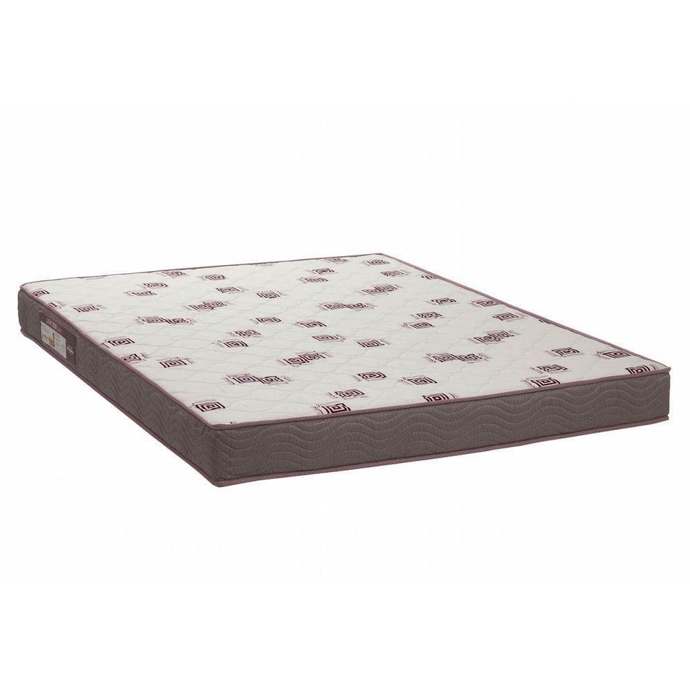 Colchão Casal Queen Light Bordado Espuma D28 158x198x14cm - Ortobom