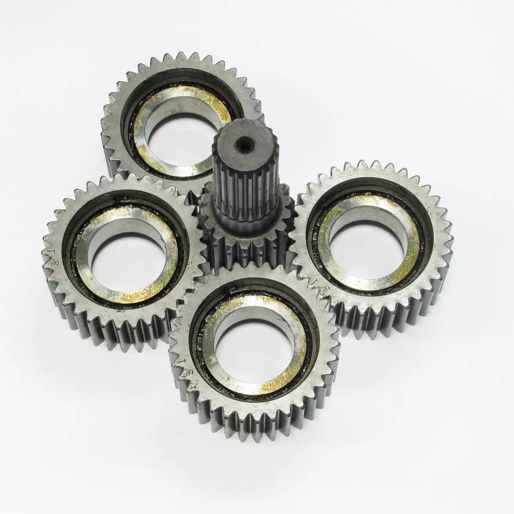 Engrenagens Dianteira Montada + Eixo Solar Tracao Zf Trator Valtra Valmet Massey