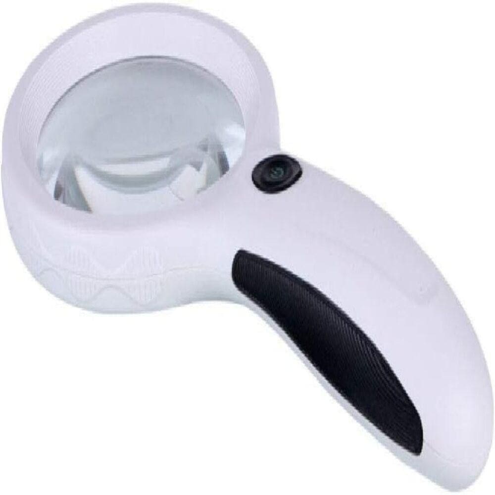 Lupa Para Estética De Mão Com Luz De Wood E Led Ultravioleta Profissional 60mm