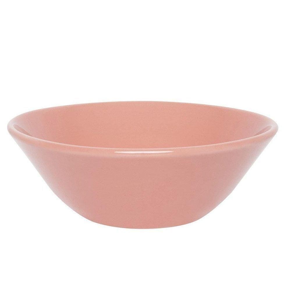 Tigela Bowl Conic Rosa Oxford Cerâmica 500ml