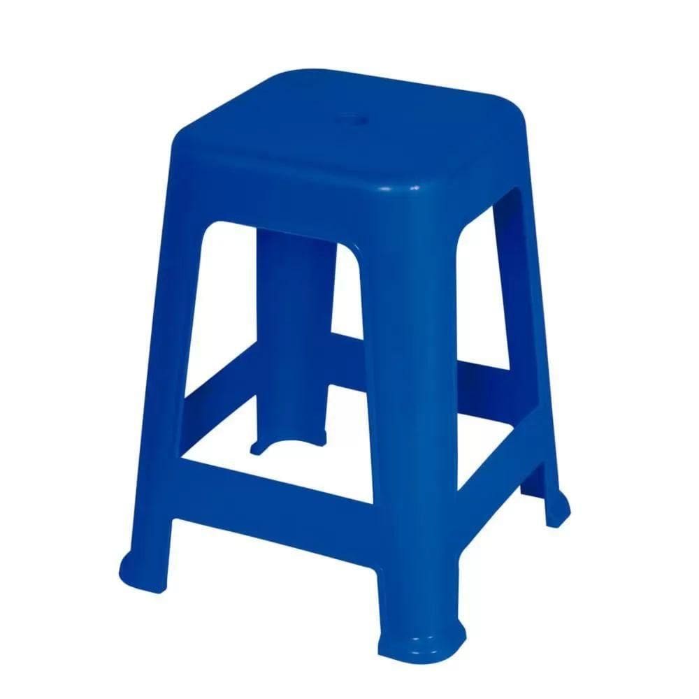 Banqueta Azul Mor 15151130 para Cozinha e Bar