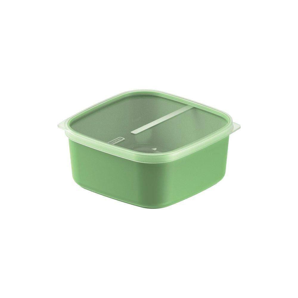 Pote Tramontina Mixcolor Polipropileno Verde Sálvia Tampa Transparente 3,4 L Tramontina