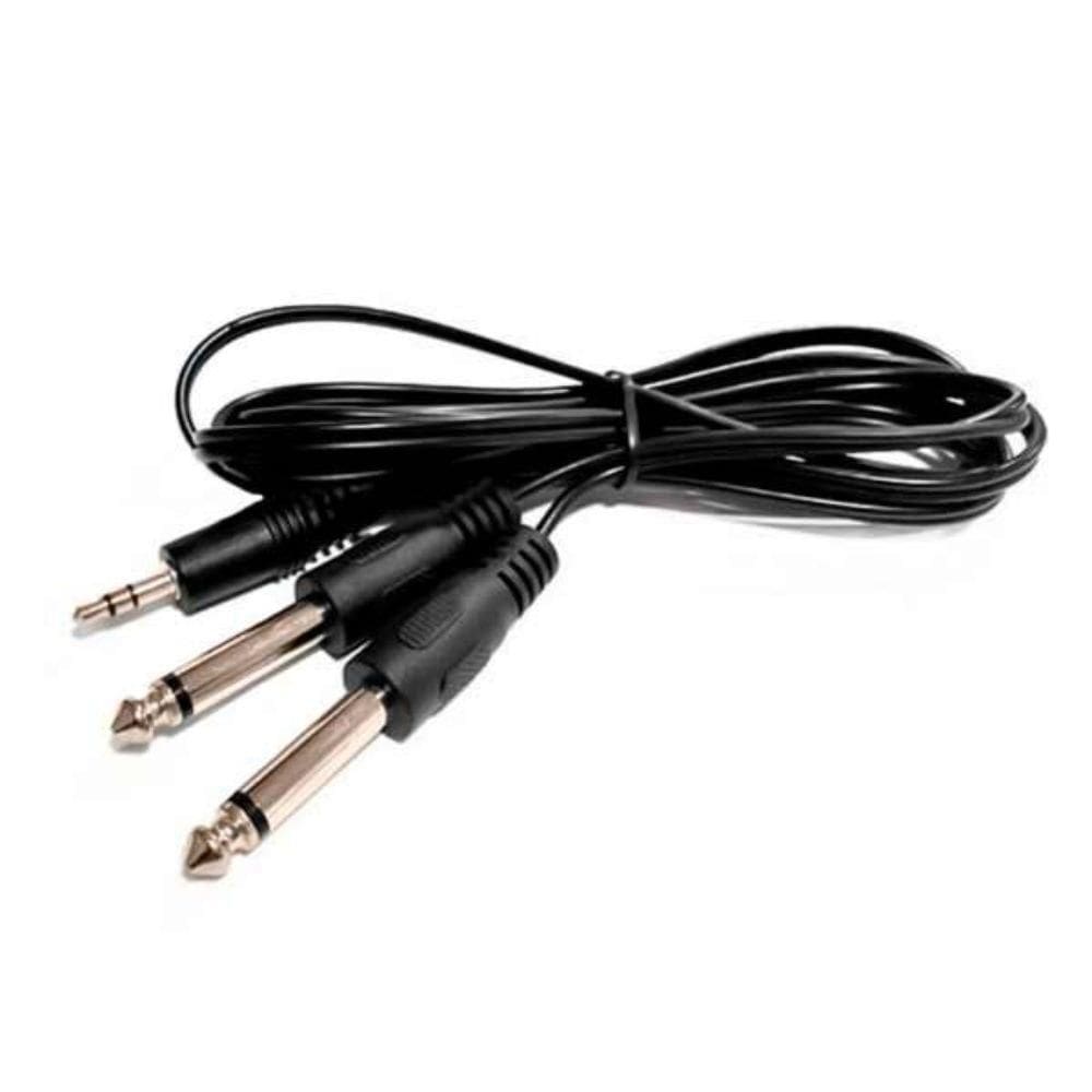 Cabo P2 Stereo Para 2xp10 Mono Metal