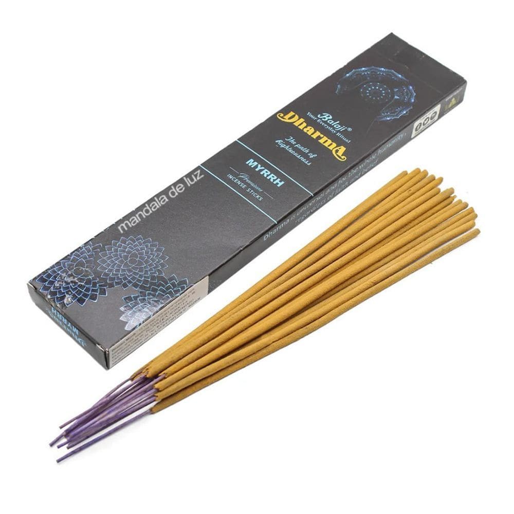 Incenso Massala Dharma Premium Mirra