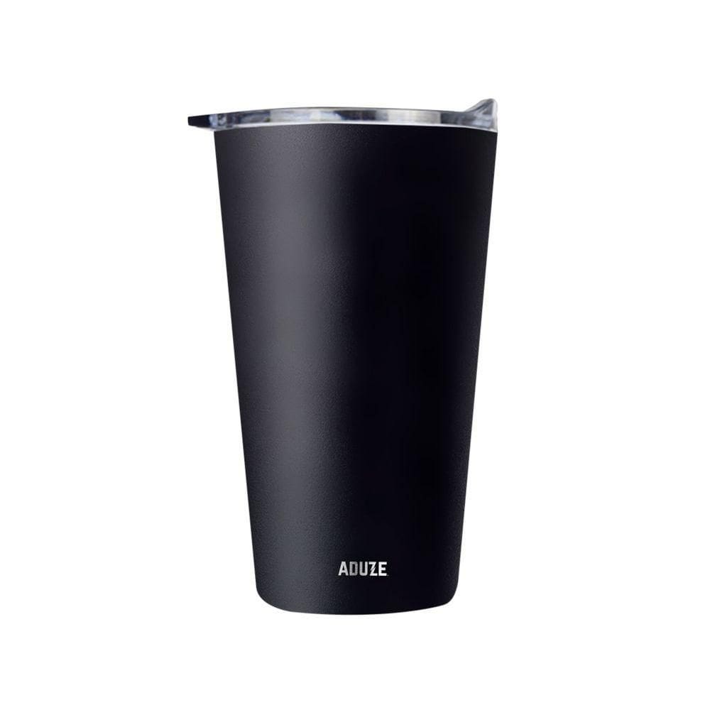 Copo Térmico Aduze Slim Com Tampa 500ml Preto
