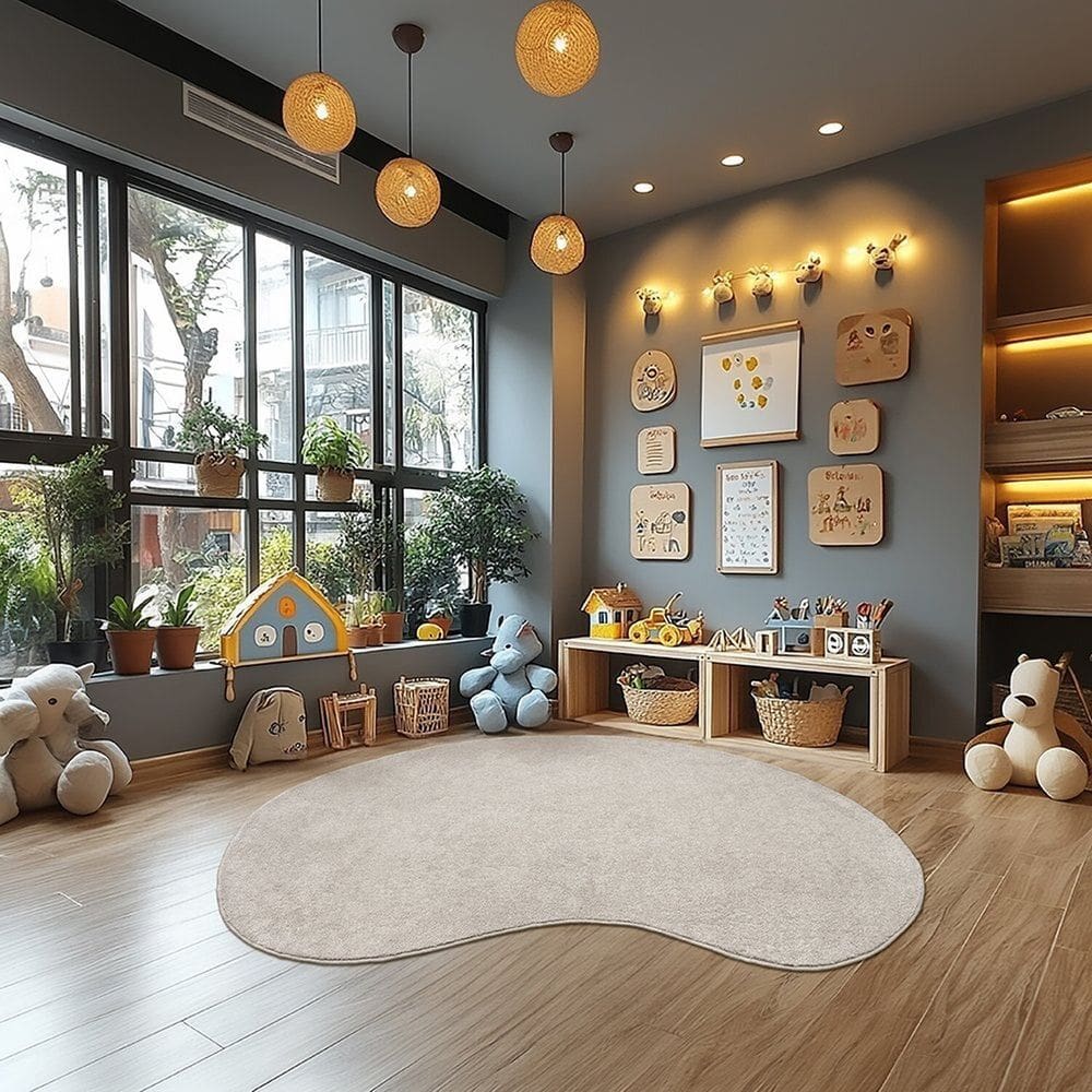 Tapete 145x195cm Relex N Organic Feijão Tapetes São Carlos Areia