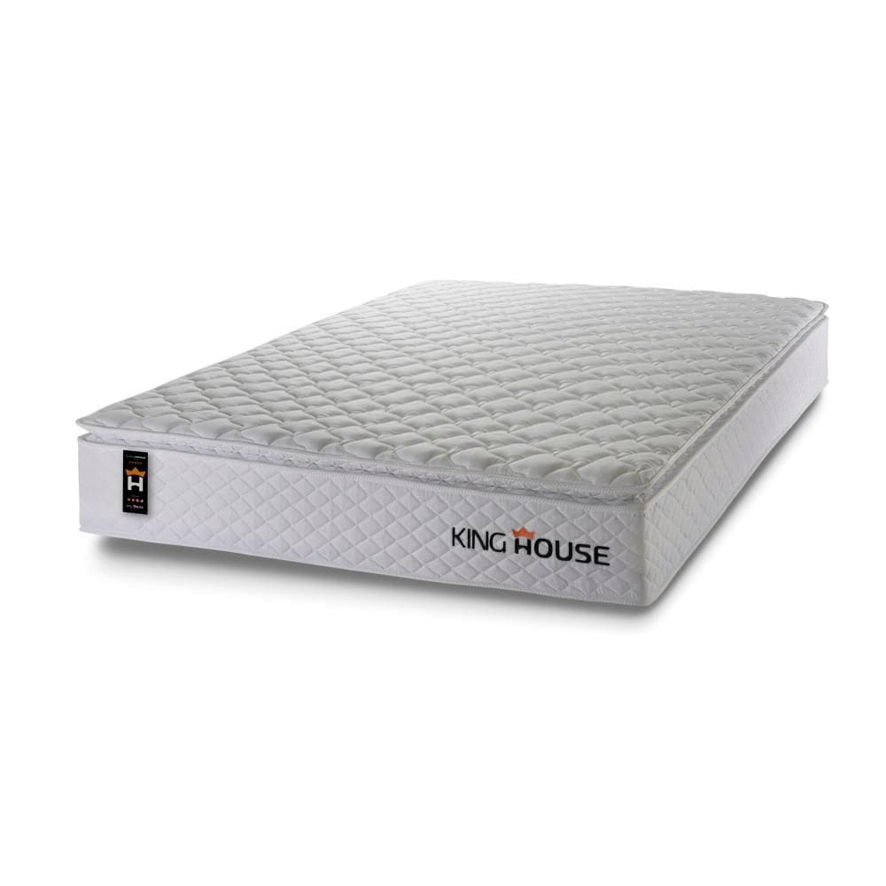 Colchão c/ Molas Ensacadas New Moon Branco King 193x203x28