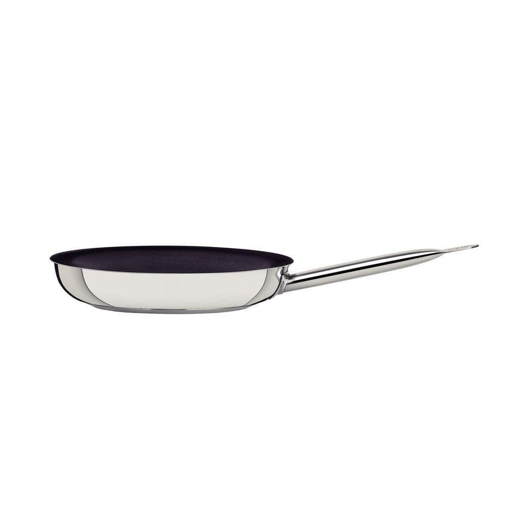 Frigideira Tramontina Professional Rasa Aço Inox Fundo Triplo Antiaderente Cabo 30 Cm 2,9 L Tramontina