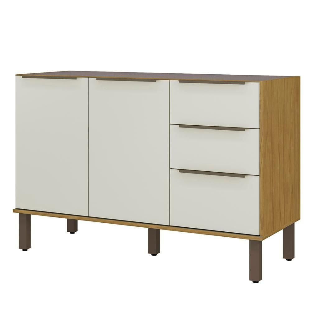 Balcao Pia Sem Tampo 120 Cm Vera Bve04 Marrocos Off White Mxm