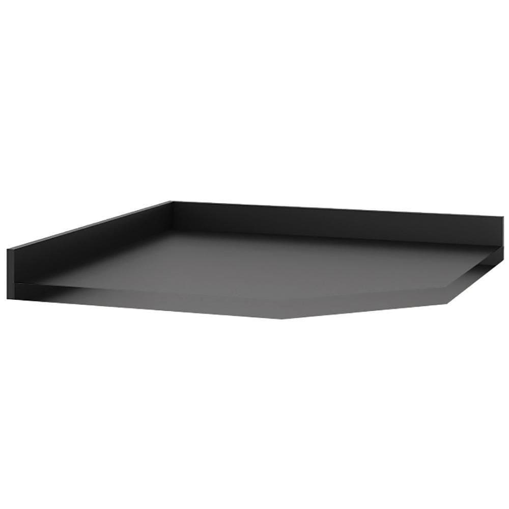 Tampo Obliquo Para Balcão De Cozinha 75 Cm Cd406 Preto Dtall