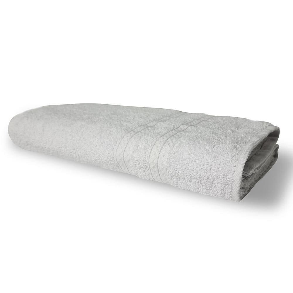 Kit Com 4 Toalhas De Banho 430g-m² Grande Grossa 80x150cm Itália Soft - Branco