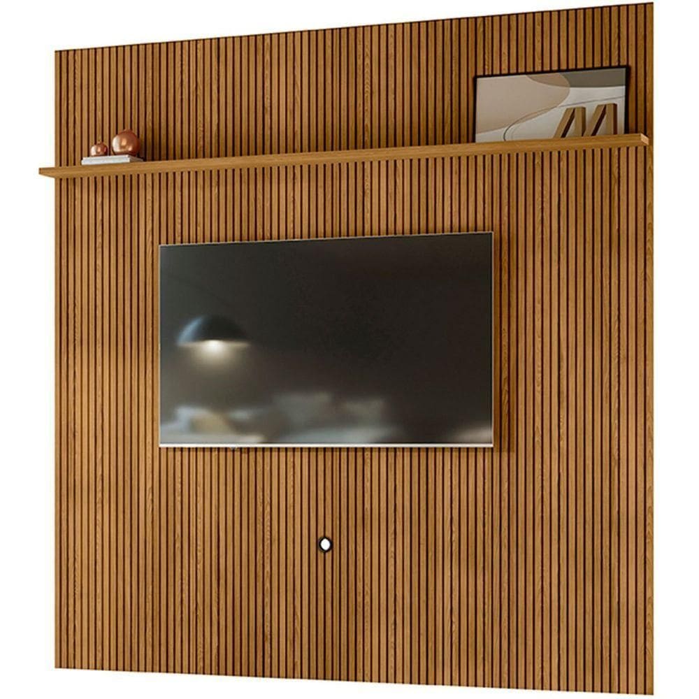 Painel Suspenso Piso-teto Para Tv 75 Polegadas Ferrari Cumaru