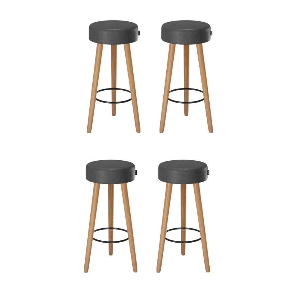 Conjunto Banquetas Alta Horizonte Preto