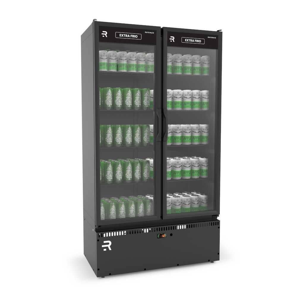 Auto Serviço Vanguard Extra Frio 2 Portas Preto/Preto ASVEF2P 220V - Refrimate