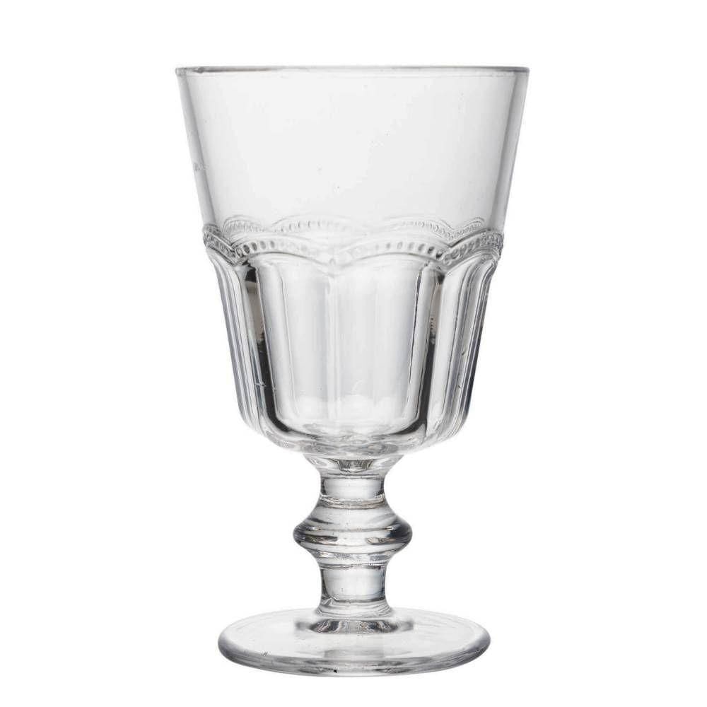 Jogo 4 Taça De Vidro Para água Suco Refrigerante Belle Epoque 225ml Lyor