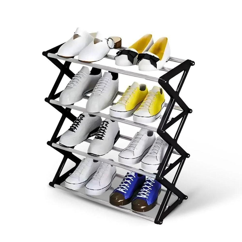 Sapateira Organizadora 4 Níveis para Armazenamento e Praticidade