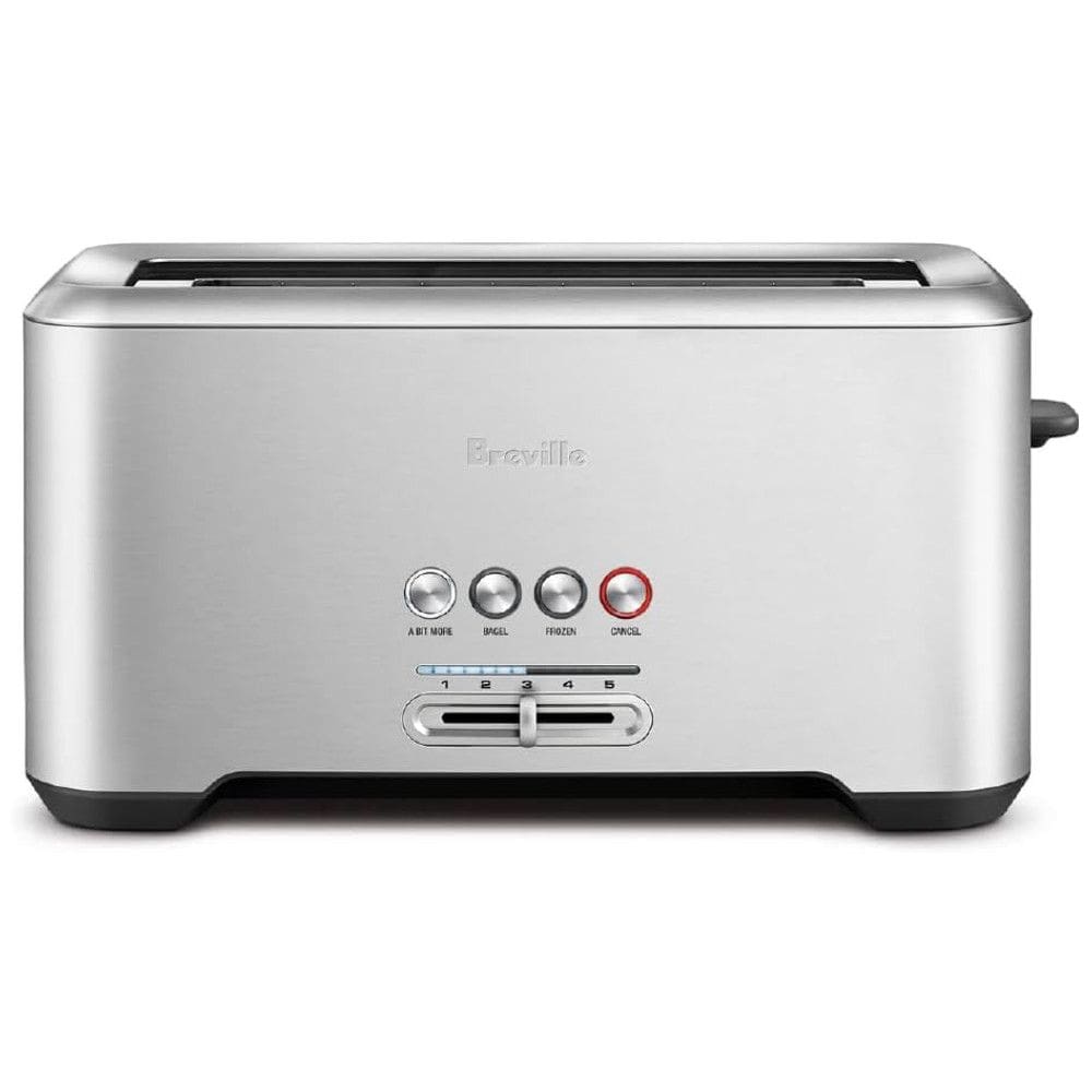 Torradeira, com 4 fatias, 1800 W, aço inoxidável, 110v, BREVILLE BTA730XL, Prateado