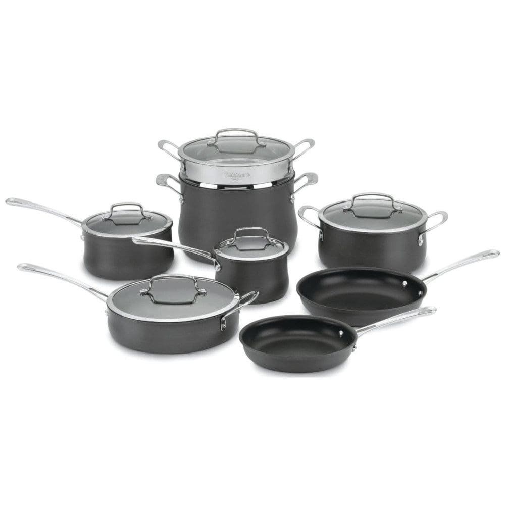 Contour Conjunto de Panelas Antiaderentes, Peças, CUISINART 64 13, Preto