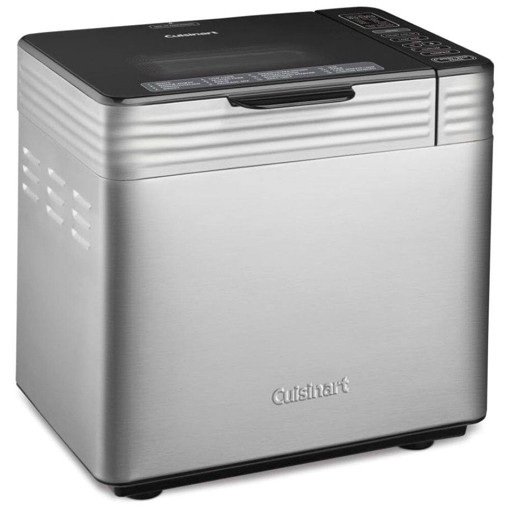 Panificadora com Convecção, 16 Funções, 3 Tamanhos de Pão de até 900g e 3 Cores de Crosta Disponíveis, 110V 1800W, Cuisinart, Prata