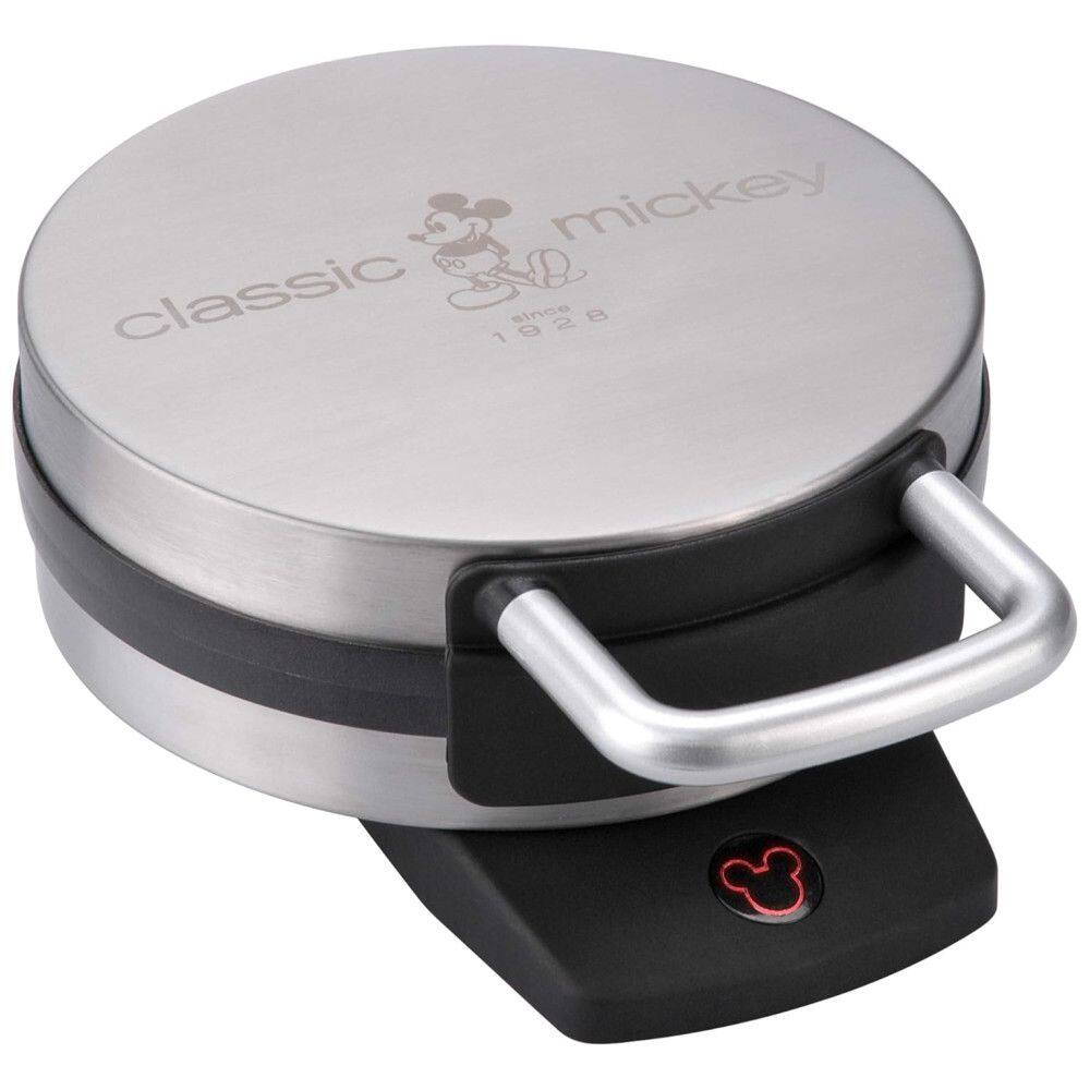 Máquina de Waffle DCM 1, 1 Fatia, 110v, DISNEY Classic Mickey, Prateado