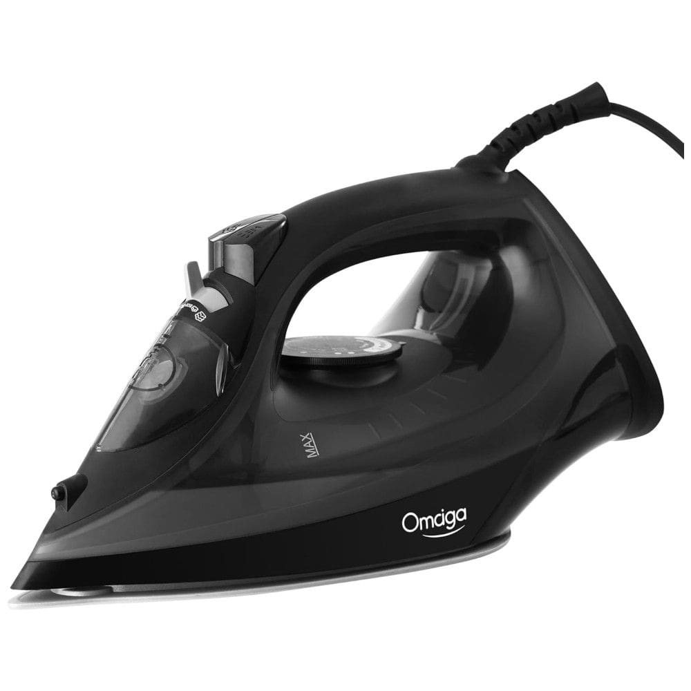 Ferro de Passar a Vapor, com Desligamento Automático, 1500W, 110W, OMAIGA, Preto