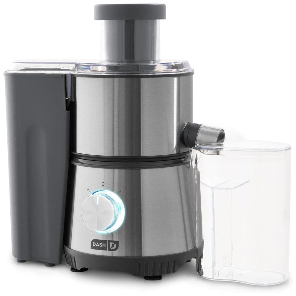 Centrífuga de Frutas com 2 Velocidades, Aço Inoxidável, 110v, DASH DCJ100GBGY04, Prateado