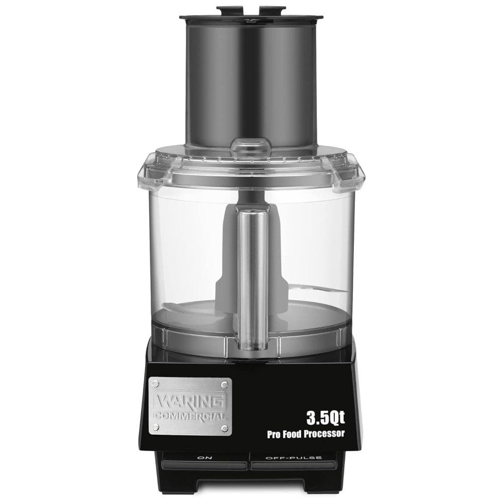 Processador de Alimentos Profissional 3,3L com Mais de 20 Opções de Processamento e Plugue de 5 a 15 Fases, 110V 720W, Waring WFP14S, Preto