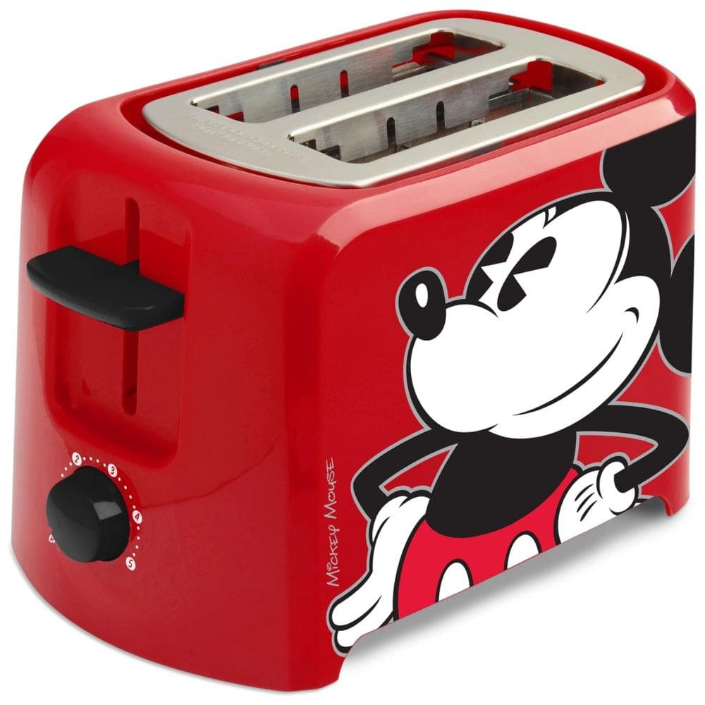Torradeira Elétrica Mickey Mouse, 2 Fatias, 110v, DISNEY DCM 21, Vermelho