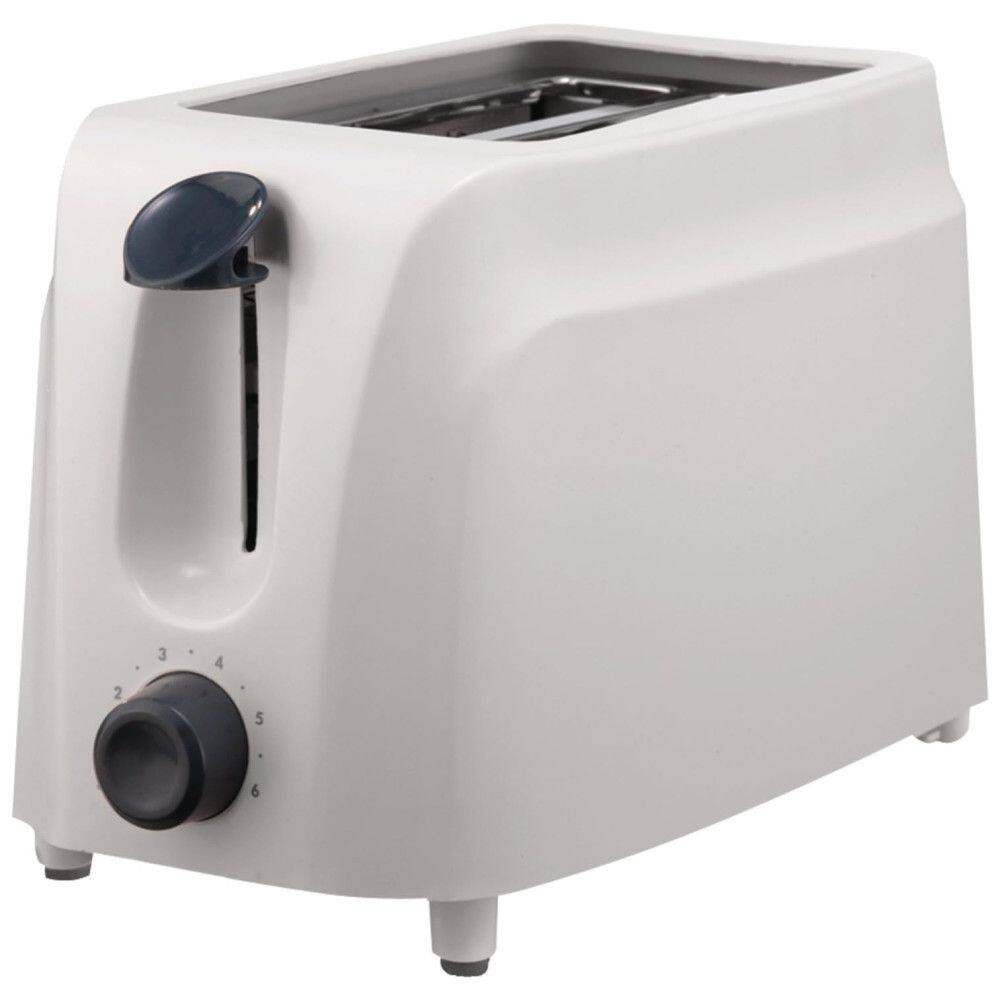Torradeira Elétrica de 2 Fatias com 6 Níveis de Tostagem, 110V 260W, Brentwood, Branca