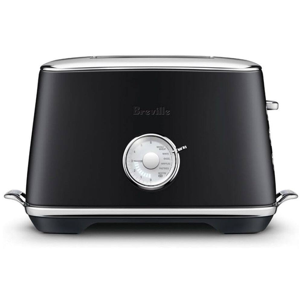 Torradeira Elétrica 2 Fatias com 6 Níveis de Tostagem, 110V 1000W, Breville, Preta