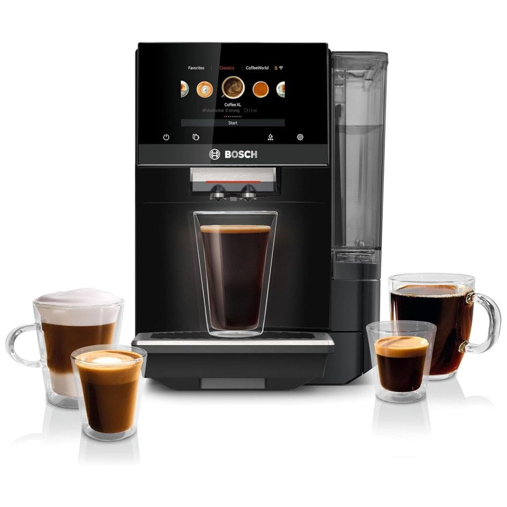 Máquina de Café Expresso Automática com Home Connect 35 Variedades de Café e Moedor de Cerâmica, 110V 800W, Bosch VeroCafe Série 800
