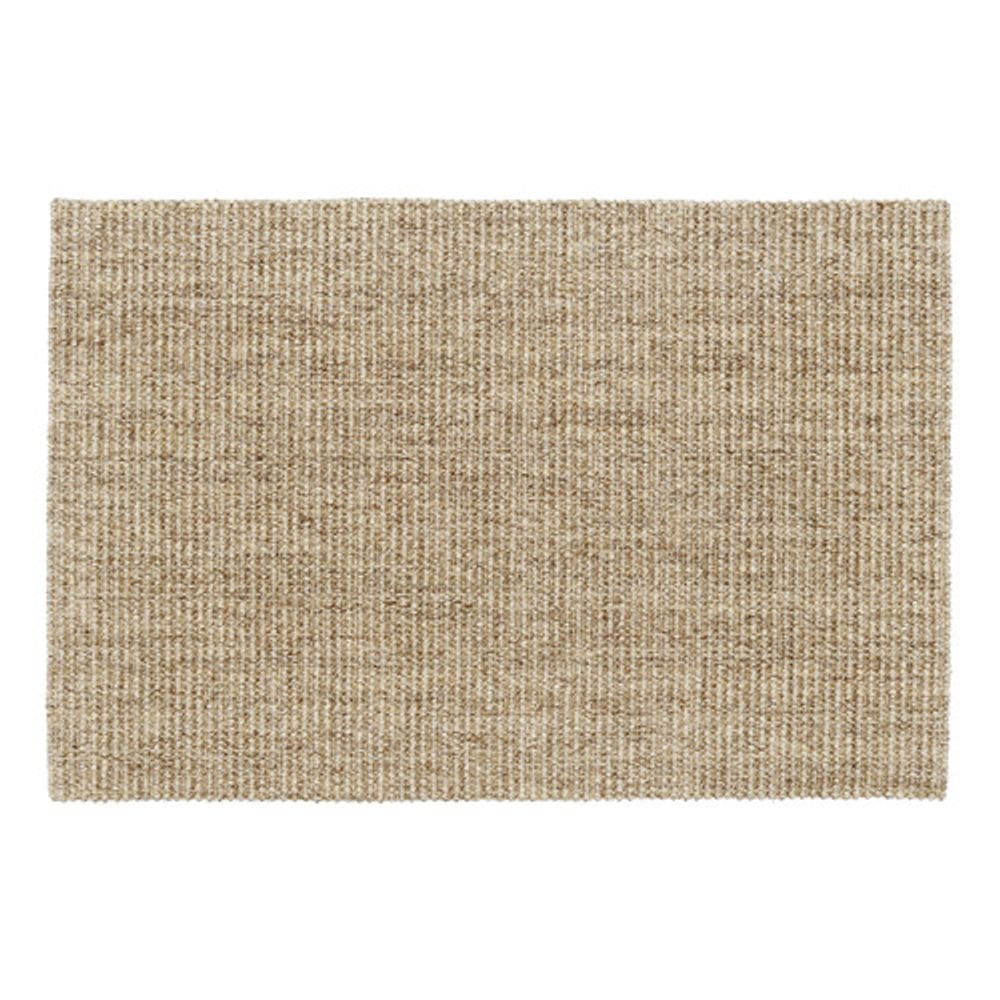 Tapete Capacho Retangular Liso Sisal Bege 0,4x0,6m Apaeb