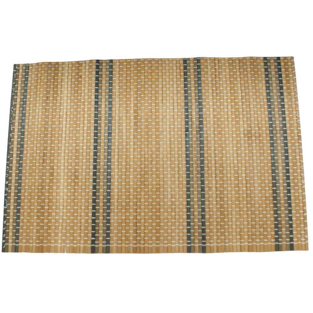 Jogo Americano Bambu Unitário 30x45cm 2447269 Mod 1 - Quanhe