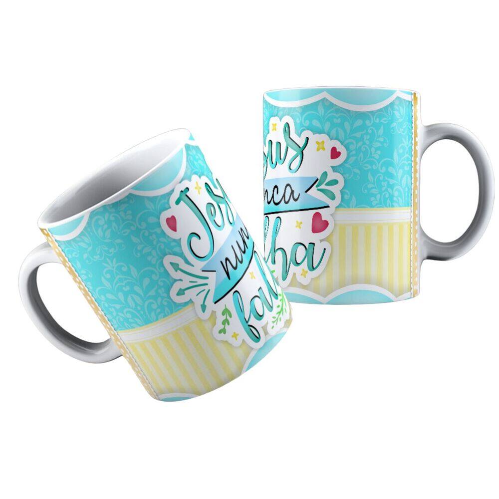Canecas Personalizadas Religiões Catolica Cristã Fé e Inspiração em Cada Gole