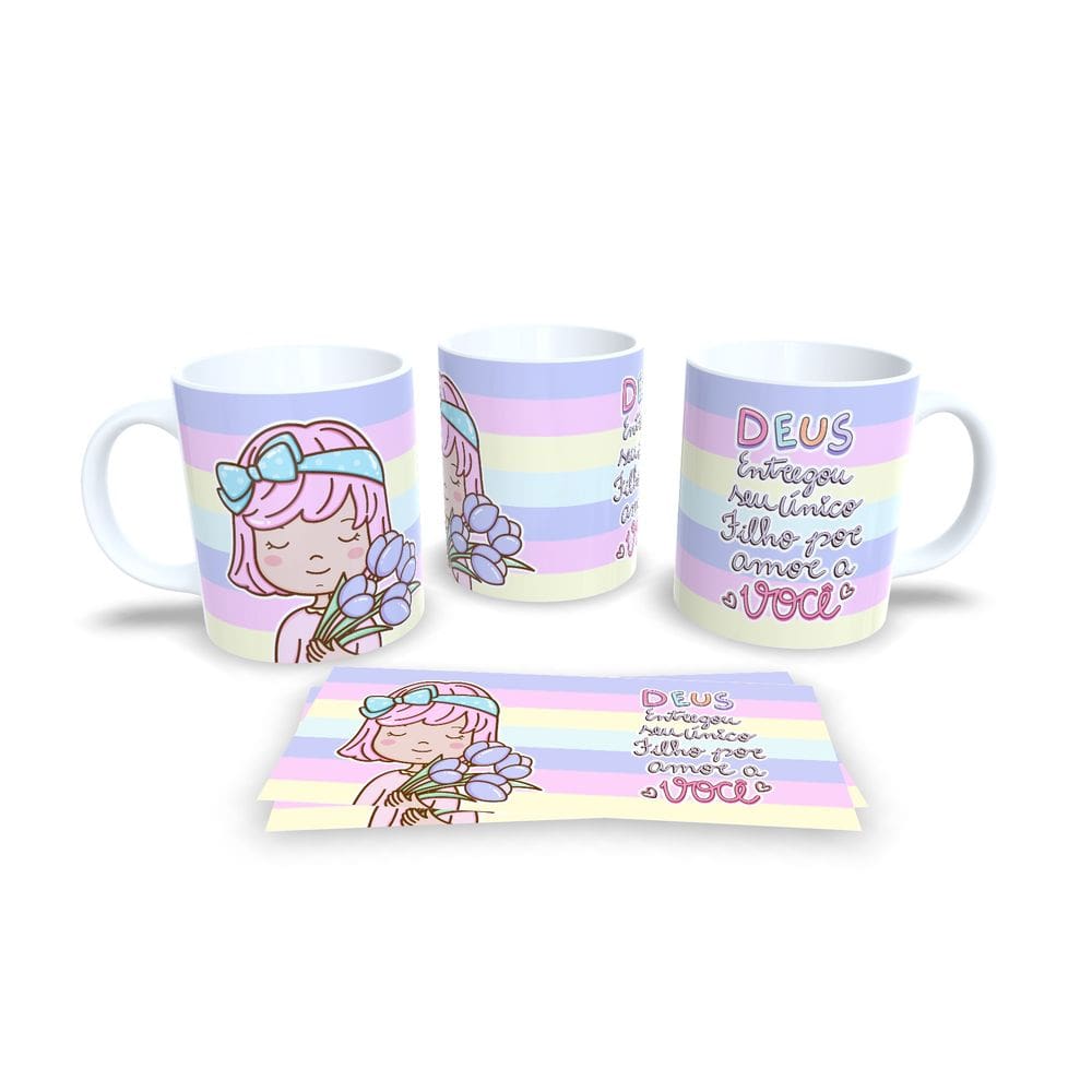 Canecas Personalizadas Religiões Cristã Fé e Inspiração em Cada Gole