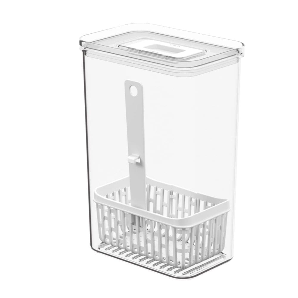 Organizador para Temperos Frescos 2,3L, Cor Cristal, linha Dry Coza