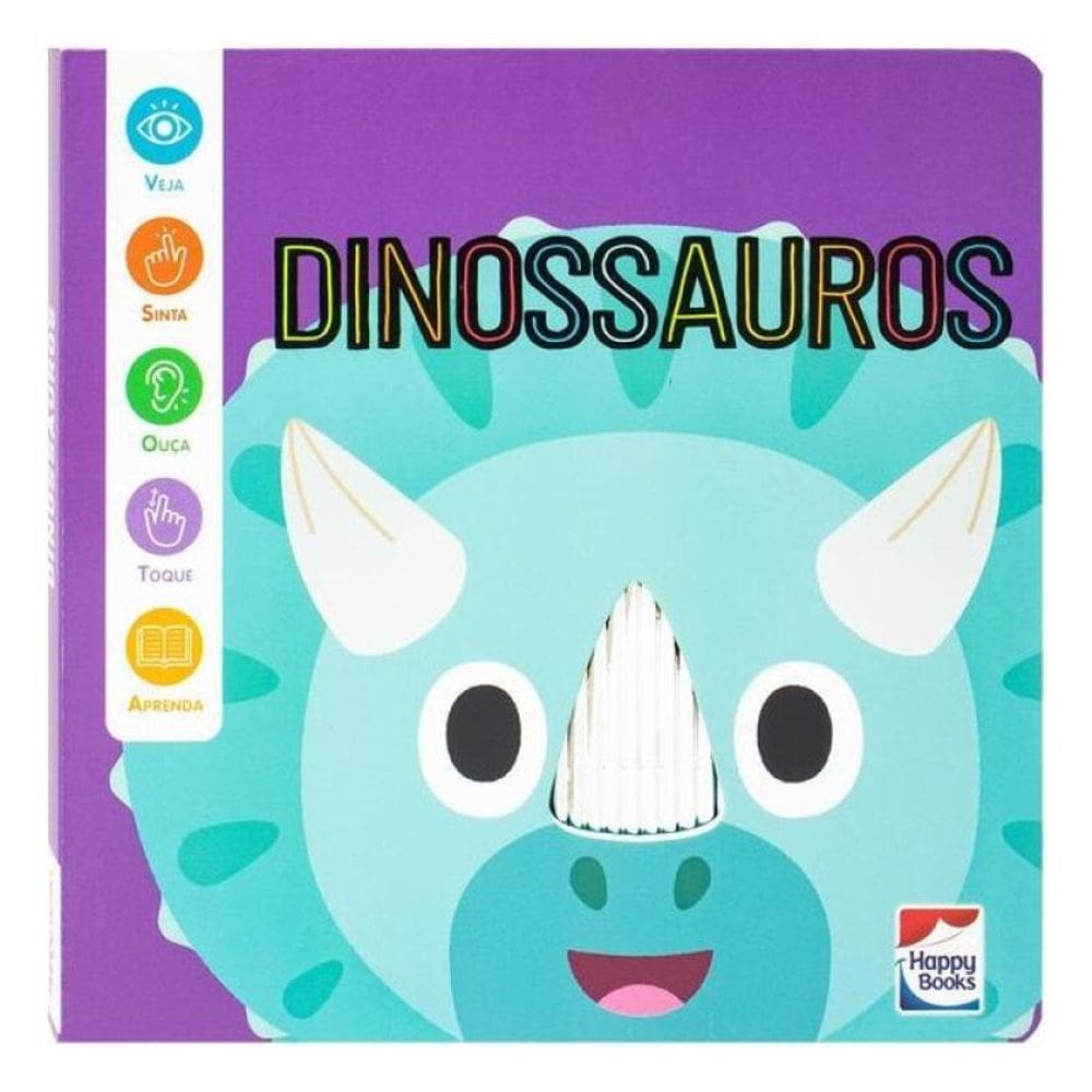 Meu Livro Sensorial: Dinossauros