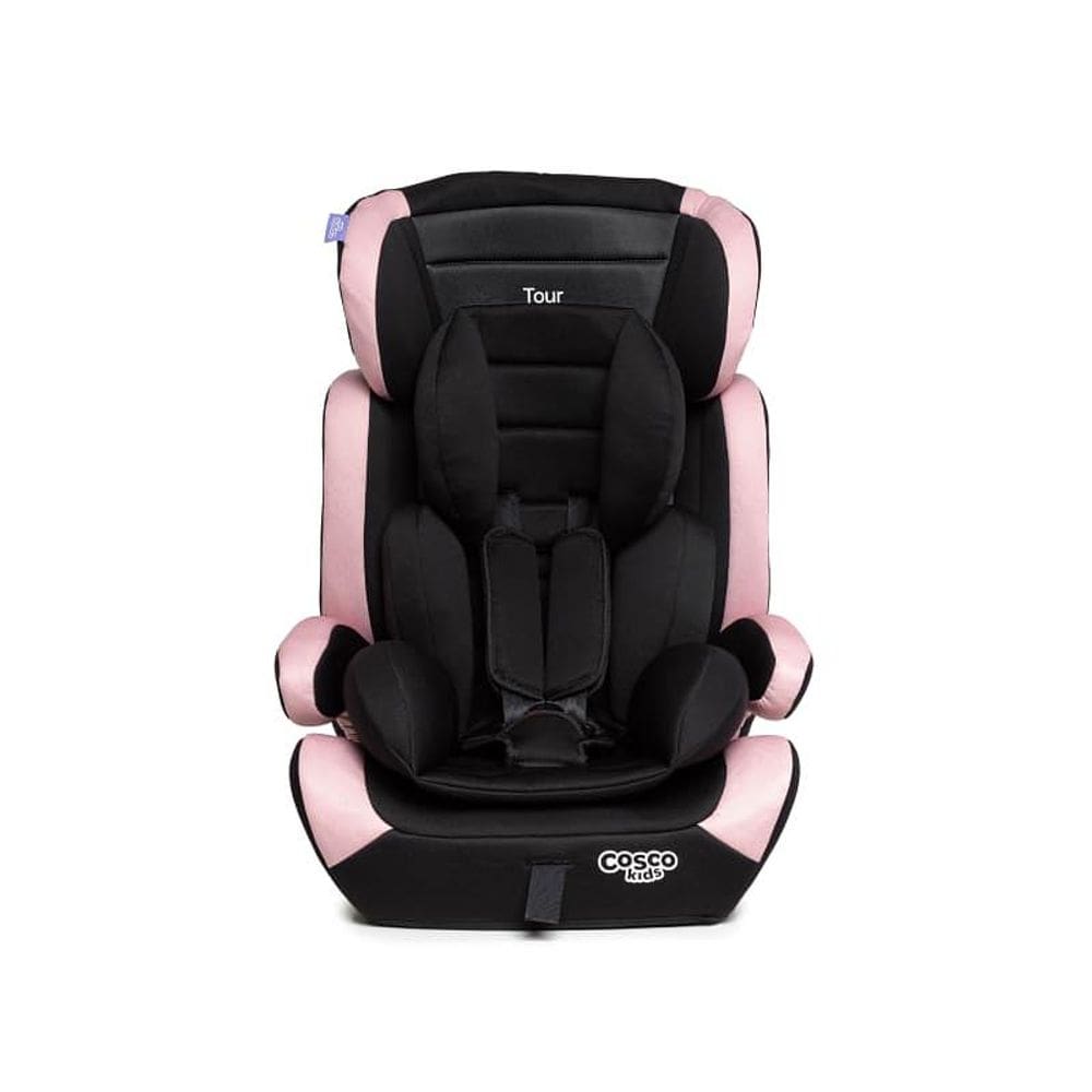 Cadeirinha para Carro Tour 9 a 36 kg Preto e Rosa - Cosco