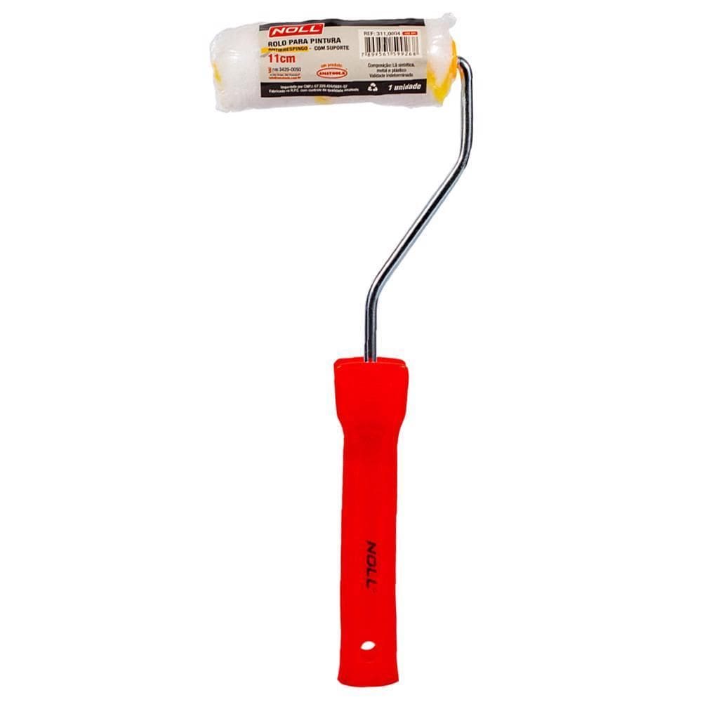 Rolo Pintura Antirrespingo Com Suporte 11Cm 311,0004 - Noll