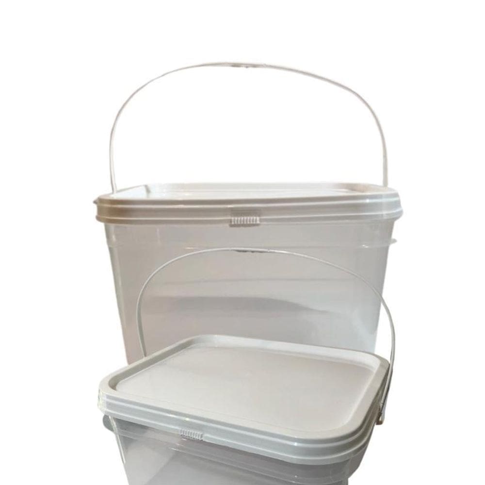 Balde Para Guardar Brinquedos 2.4 Litros-Kit 7 Pçs