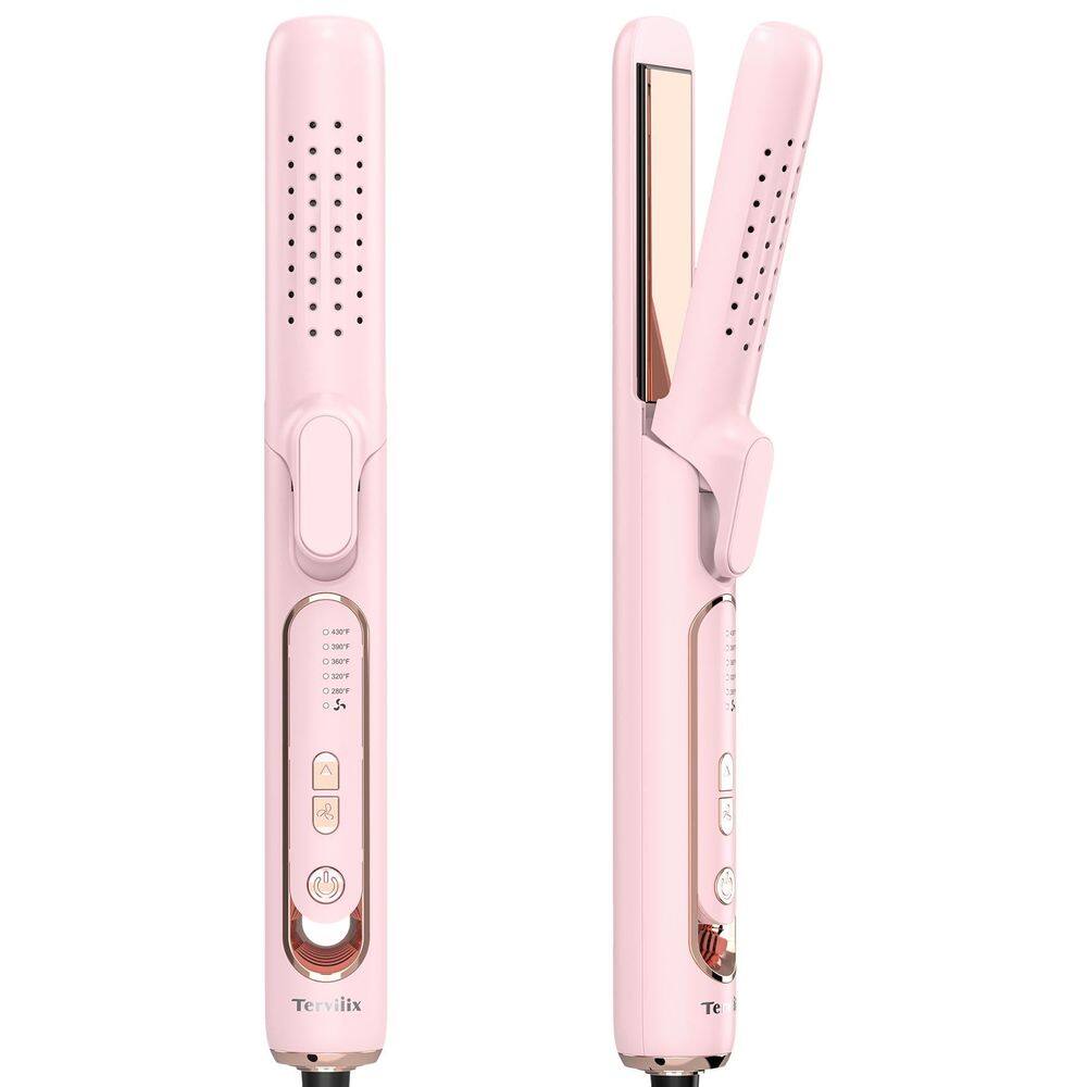 Alisador e modelador de cabelo Terviiix Airflow Styler Pink