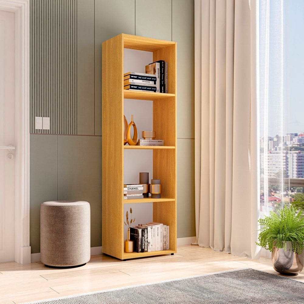 Estante Modular para Livros 4 Nichos Calum Freijó